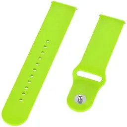 Силіконовий ремінець BeCover для Huawei Watch GT 2 42 mm Lime (706243) - мініатюра 2