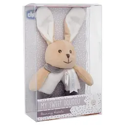 Брязкальце Chicco Зайченя Doudou (09616.00) - мініатюра 2