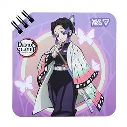 Блокнот Yes Demon Slayer Shinobu 11x11 см 80 аркушів лінія (152194)