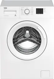 Пральна машина Beko з фронтальним завантаженням WRS5511BWW, 5кг, 1000, A++, 36.5см, Дисплей, Білий (WRS5511BWW)