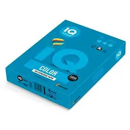 Папір Mondi IQ color А4 intensive, 160g 250sh, Dark Blue (DB49/A4/160/IQ) - мініатюра 1