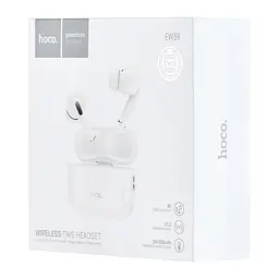 Навушники Bluetooth Hoco EW59 True wireless stereo headset White - мініатюра 2