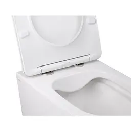 Набір Qtap інсталяція 3 в 1 Nest QT0133M425 з панеллю змиву круглої QT0111M11112CRM + унітаз з сидінням Swan QT16335178W - мініатюра 8