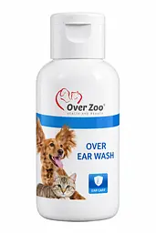 Краплі для очищення вух собак і котів Over Zoo Ear Wash, 50 мл