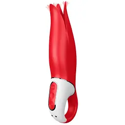 Вібратор-квітка I’MCUM для кліторальної та вагінальної стимуляції Satisfyer Power Flower Червоний (7970379617706)