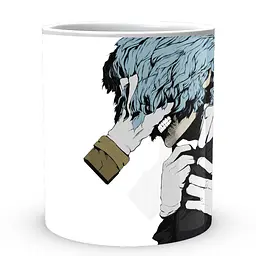Кухоль GeekLand Моя геройська академія My Hero Academia Шигаракі у профіль MHA 02.512 330 мл білий - мініатюра 2
