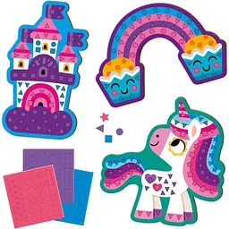 Набір для творчості Vladi Toys м'яка мозаїка Єдиноріг VT4511-08   - мініатюра 2
