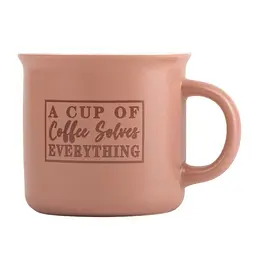 Чашка Elisey Coffee time 3 420 мл (9070-008t) коричневый