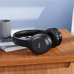 Навушники Bluetooth Hoco W30 Fun move BT headphones Black - мініатюра 2