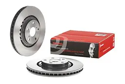 Диск гальмівний вентильований Toyota Highlander, Rav4 05-25р Brembo (09.C499.11) - мініатюра 2