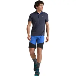 Теніска поло Montura Outdoor Perform Polo 3XL Graphite Blue/B.Blue - мініатюра 8