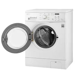 Пральна машина LG з фронтальним завантаженням FH2C3WD, 6.5кг, 1200, A+++, глибина 44см, Інвертор, Білий (FH2C3WD) - мініатюра 5