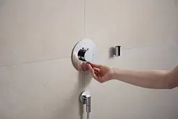Тримач для душу Hansgrohe Porter Fine chrome 28885000 - мініатюра 3