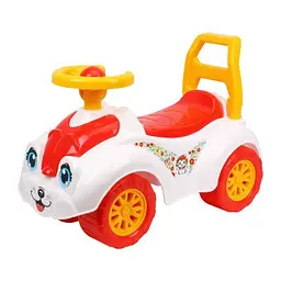 Іграшка Автомобіль для прогулянок ТехноК 3503 Білий shop (4823037603503) - мініатюра 1