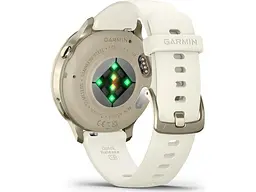 Смарт-годинник Garmin Venu 4 41 mm Lunar Gold with Bone Silicone Band (010-03013-00) - мініатюра 4