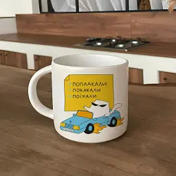 Чашка ORNER x Maliunok «Діловий кіт» - мініатюра 4