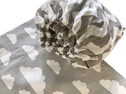 Дитяча постільна білизна "Монохром" з бавовни 140x100 - мініатюра 2