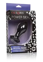 Анальна пробка із вібрацією Crystal Probe камінь прозорий California Exotic - мініатюра 9