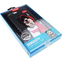 Чохол-накладка PUZOO TPU Glossy Surface IMD Hip Hop iPhone 7 Plus /8 Plus MC Husky Black - мініатюра 2