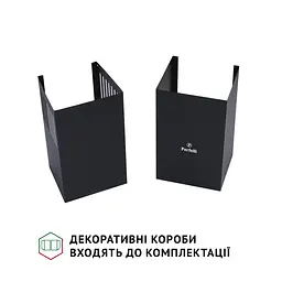 Витяжка декоративна похила PERFELLI DN 6142 BL LED - мініатюра 9