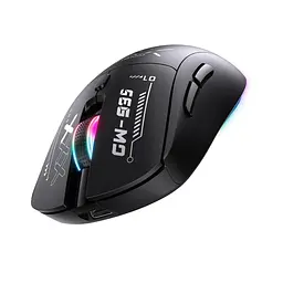 Комп'ютерна мишка Onikuma ігрова бездротова акумуляторна CW-935 Pro з RGB підсвіткою та 3 режимами підключення - мініатюра 2