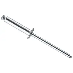 Витяжні заклепки з плоскою головкою Intertool 4 х 18 мм (в упаковці 50 шт.)