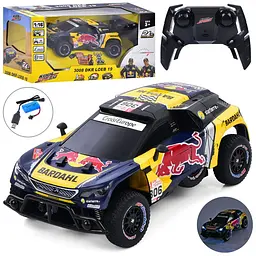 Машина 10462GB радіокер. 2,4G, акум, 1:16, гум. колеса, амортизатори,USB,світло,кор.,45,5-23,5-20см.
