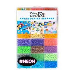 Набір для творчості XoKo Аквамозаїка Перлина 5500 Neon (XK-PRL-55GD)