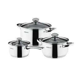 Набір посуду Ardesto Gemini Gourmet Varese, 6 пр AR1906PS