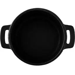Каструля чавунна з кришкою міні з серверовочною дошкою MasterPro Cook & share 10 см 0,16 л (BGMP-3804-4) - мініатюра 5