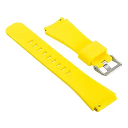 Силіконовий ремінець Primo для годинника Huawei Watch GT 2/GT Active 46 мм Yellow - мініатюра 2