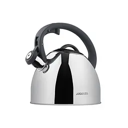 Чайник Ardesto Gemini Cremona 2.5 л сірий нержавіюча сталь