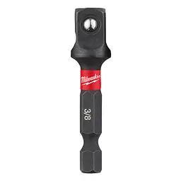 Перехідник ударний ShW MILWAUKEE, з 1/4'' Hex на 3/8'' квадратний хвостовик