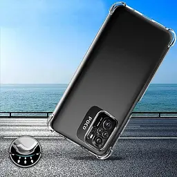 Панель BeCover Anti-Shock для Poco M5s Clear (708895) - мініатюра 3