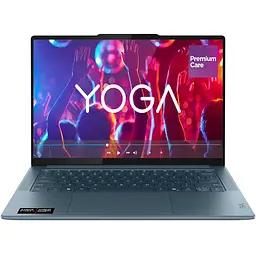 Ноутбук Lenovo Yoga Pro 7 14AKP10 з процесором AMD Ryzen™ AI 7 350 pana la 5.0GHz, 14.5" 3K, OLED, 32GB LPDDR5x RAM, 1TB SSD, AMD Radeon™ 860M графікою, No OS, Ti