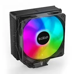 Кулер для процесора PALADIN EX400 ARGB, Black, алюміній/мідь, 1x120 мм ARGB PcCooler teh0027830
