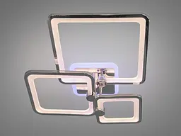 Стельовий світильник LED Diasha 8208/3HR, 70W, 3200K-6500K, хром, сучасний стиль для дому - мініатюра 3