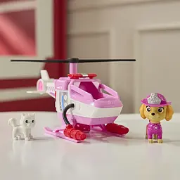 Ігровий набір Paw Patrol Великий рятувальнийгелікоптер з водієм Скай (Пожежна рятувальна місія) (SM97236/6072661) - мініатюра 7