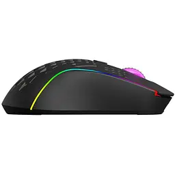 Мишка Xtrike Me GW-611, ігрова бездротова 8000dpi., 7кн., RGB, чорна - мініатюра 4