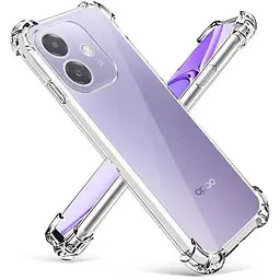 Панель BeCover Anti-Shock для Oppo A3 4G / А3х 4G / A40m Clear (712792) - мініатюра 3