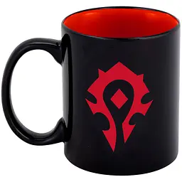 Чашка World of Warcraft Horde (Варкрафт) 325 мл Чорний - мініатюра 3