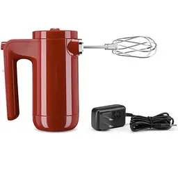 Міксер KitchenAid 5KHMB732EER ручний акумуляторний червоний - мініатюра 5