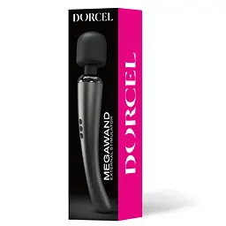 Потужний вібромасажер Dorcel Megawand Chrome Silver який перезаряджається, 160 режимів - мініатюра 7