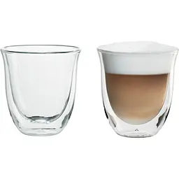 Набір склянок DeLonghi DLSC301 Cappuccino 270 мл 6 шт. (5513284441) - мініатюра 3