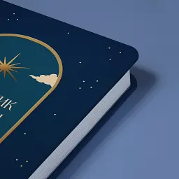 Щоденник вдячності «Нічне небо» синій - мініатюра 4