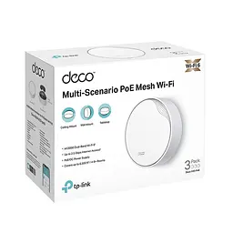 WiFi Mesh система TP-Link Deco X50-PoE(3-pack) - мініатюра 3
