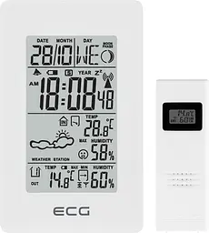 Метеостанція ECG MS 100 White - мініатюра 3