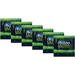 Презервативи LifeStyles Ultra Sensitive ультратонкі 6 шт. (ROZ6400230484) - мініатюра 3