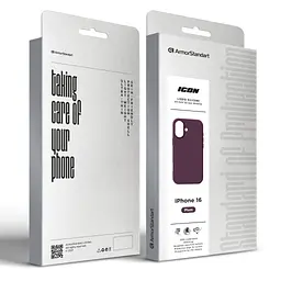 Чохол до мобільного телефона Armorstandart ICON2 MagSafe Apple iPhone 16 Plum (ARM81312) - мініатюра 10