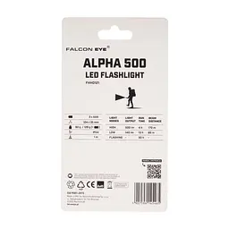 Ліхтар Falcon Eye тактичний Alpha 500 (500 Lm) Focus (FHH0121) (DAS303972) - мініатюра 6